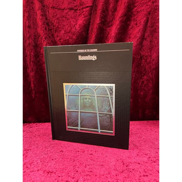 Vintage Hardcover Coffee Table Book Time Life Mysteries Of The Unknown Hauntings - Picture 1 of 4